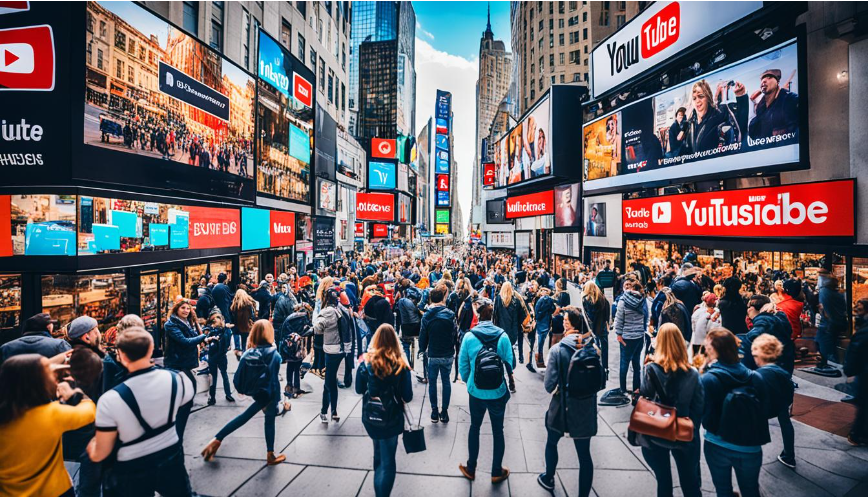 image of a very crowded people on the street.